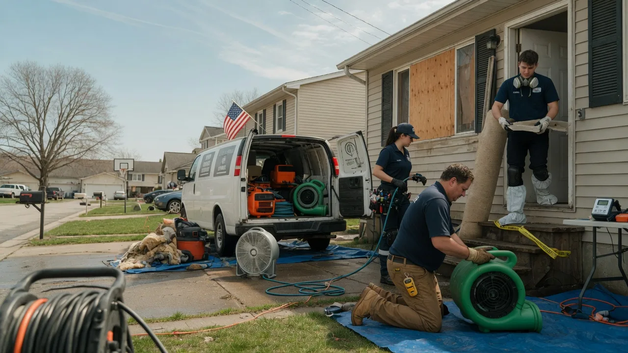 Water Damage Restoration in Gipsy, PA near me